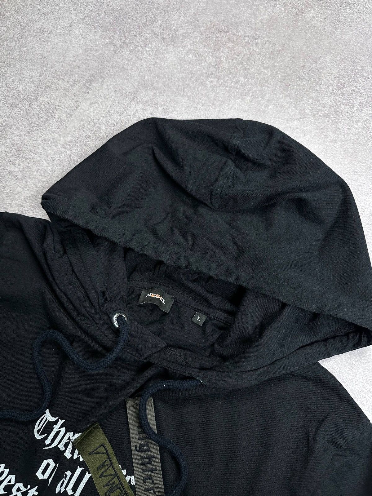 Diesel Vintage Diesel Nightcrush Hoodie L Size US L / EU 52-54 / 3 - 10 Thumbnail