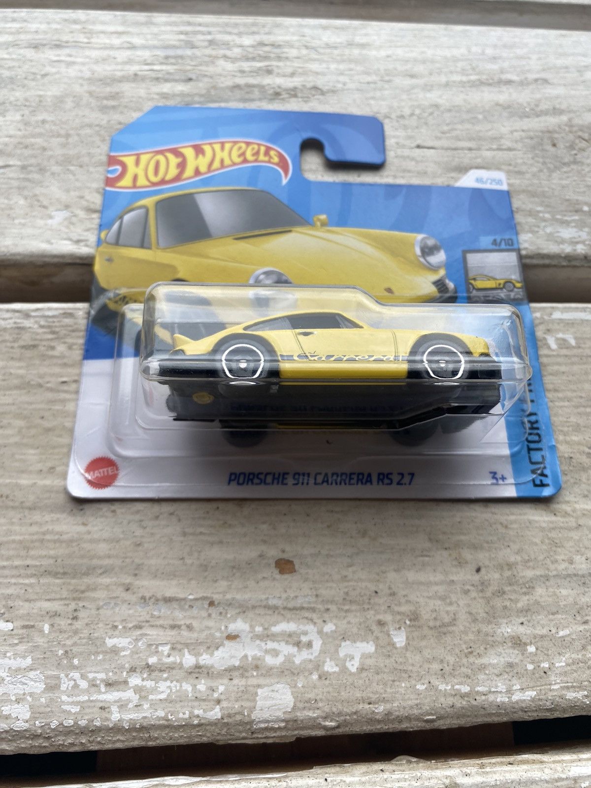 Formula 1 Rare🔥 Hot Wheels 1973 Porsche 911 Carrera RS 2.7 Yellow car Size ONE SIZE - 7 Thumbnail