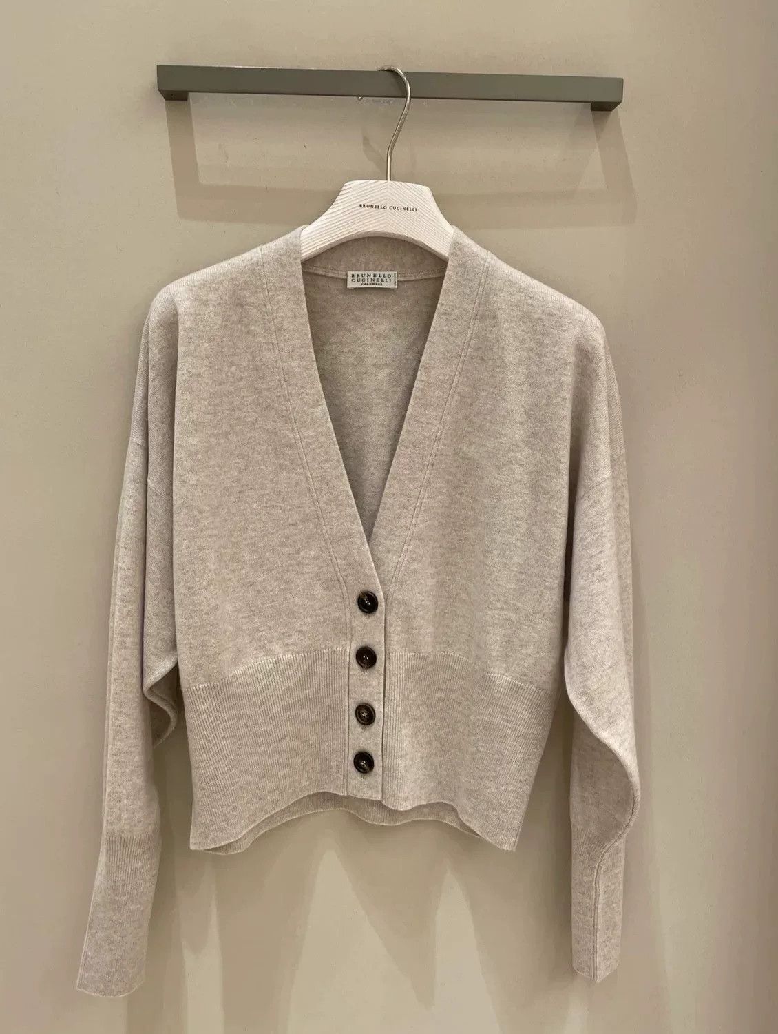 Brunello Cucinelli Brunello Cucinelli V-Neck Cardigan Sweater Size US XS / EU 42 / 0 - 1 Thumbnail