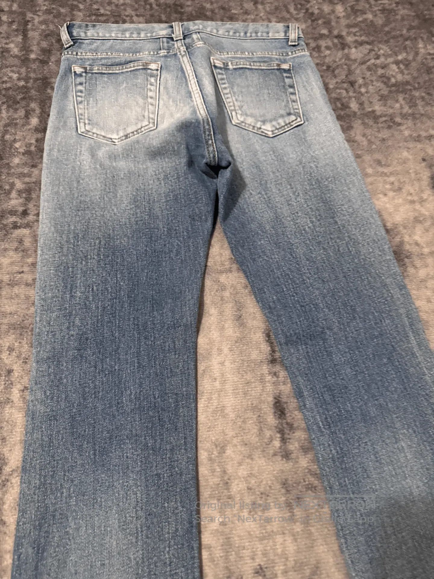 Saint Laurent Paris Saint Laurent Light Blue Denim Pants. Size US 26 / EU 42 - 4 Thumbnail