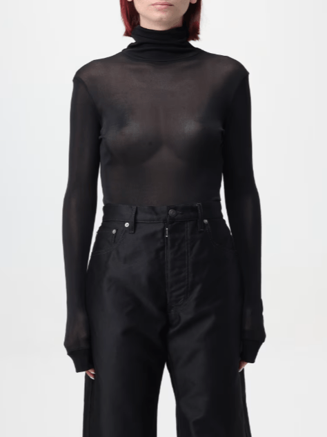 Maison Margiela BNWT AW24 MAISON MARGIELA ROLL NECK BODYSUIT 40 Size S / US 4 / IT 40 - 1 Thumbnail