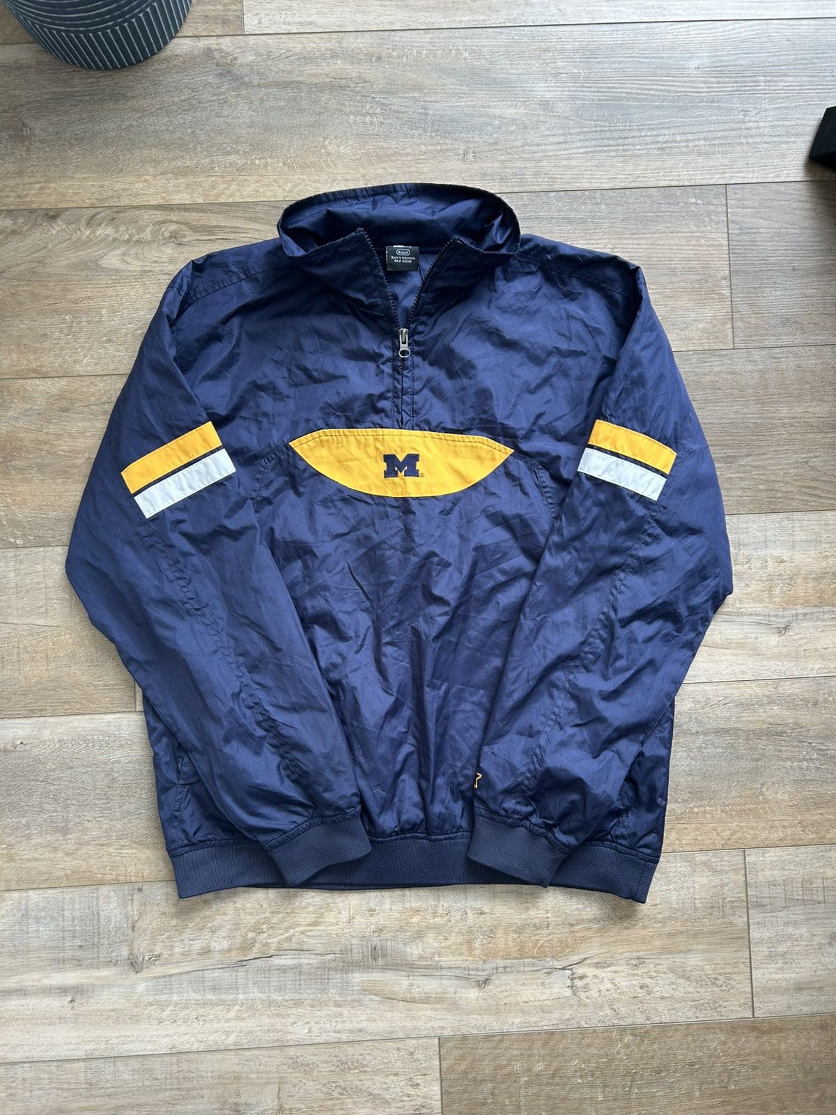 Starter Vintage University of Michigan Windbreaker Size US M / EU 48-50 / 2 - 2 Thumbnail