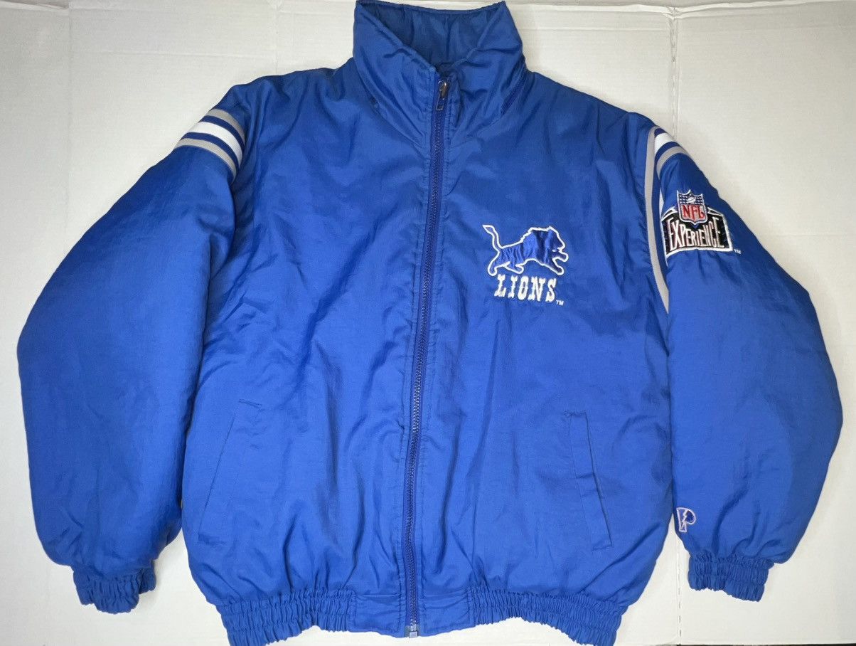 Pro Player Vintage Detroit Lions Pro Player Puffer Jacket Xl Size US XL / EU 56 / 4 - 1 Thumbnail
