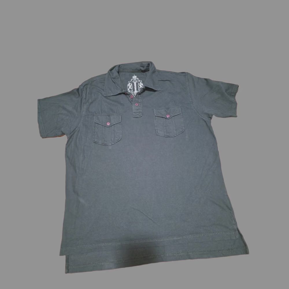 Vintage RC Red Crown Polo Shirt Men XL Green 100% Cotton Short Sleeve Collared Pocket Logo Classic Polo Size US XL / EU 56 / 4 - 1 Thumbnail
