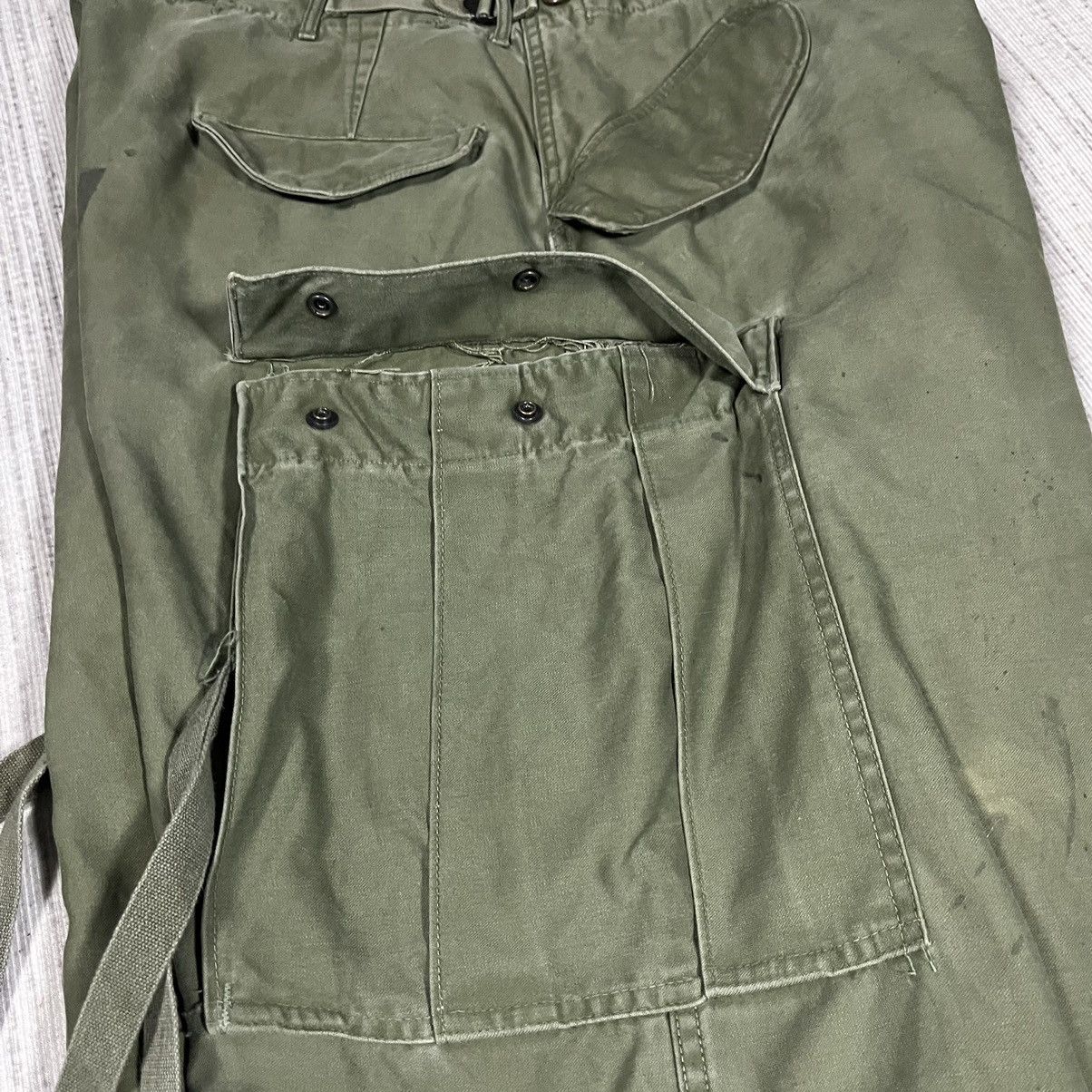 Vintage OG 50s U.S Army Fulton Trouser M-1951 Size US 35 - 14 Thumbnail
