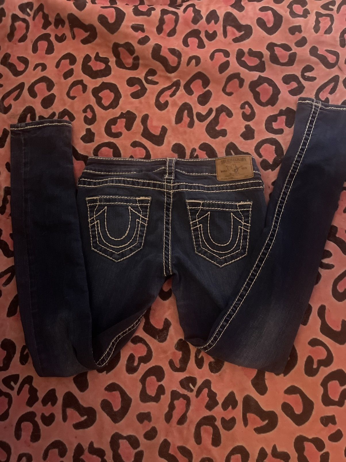 True Religion True Religion navy blue skinny jeans Size 27" / US 4 / IT 40 - 1 Thumbnail