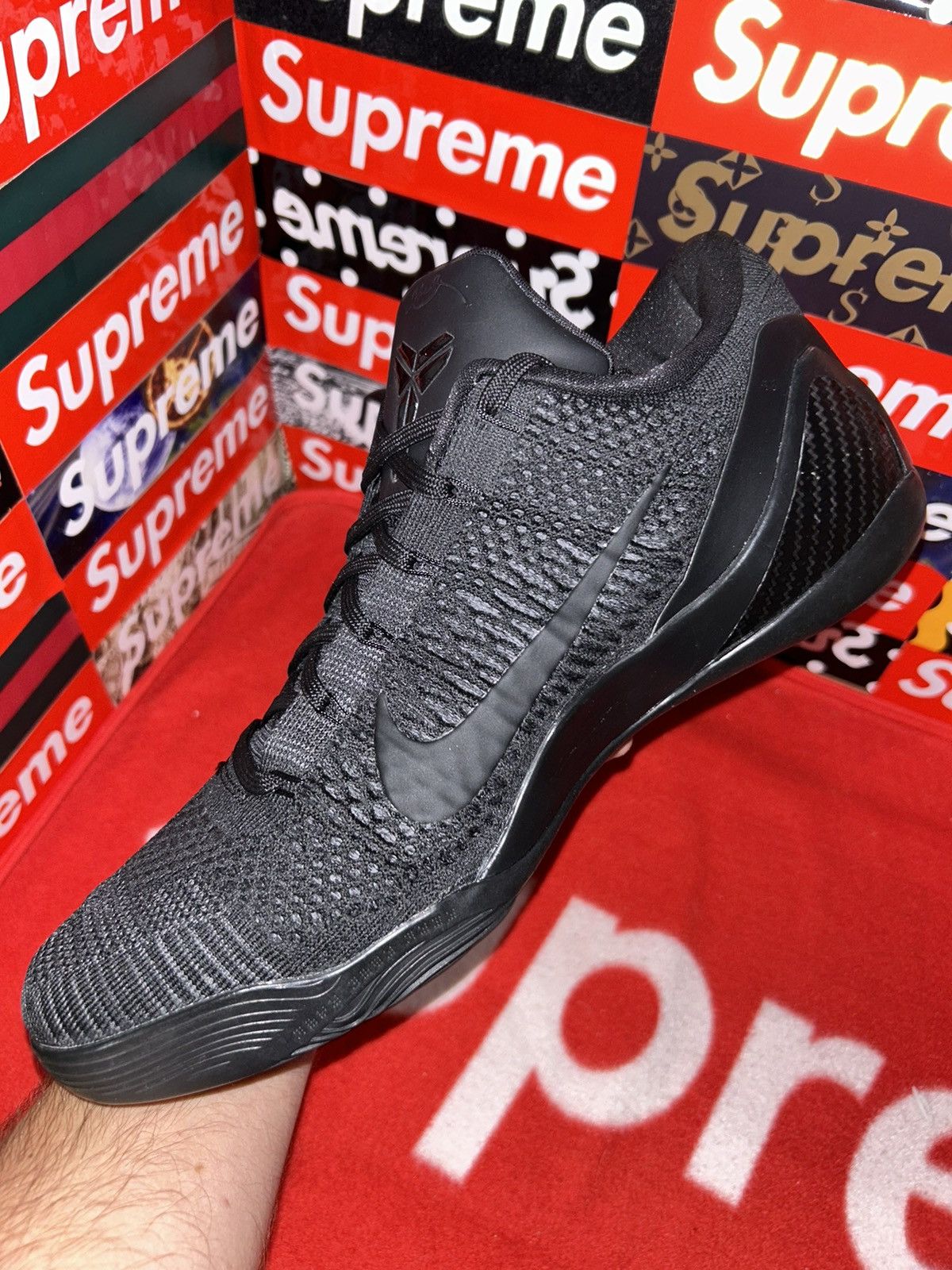 Nike Nike Kobe 9 Elite Low ‘Blackout’ 677992-993 nikeID size 13 Size US 13 / EU 46 - 9 Thumbnail