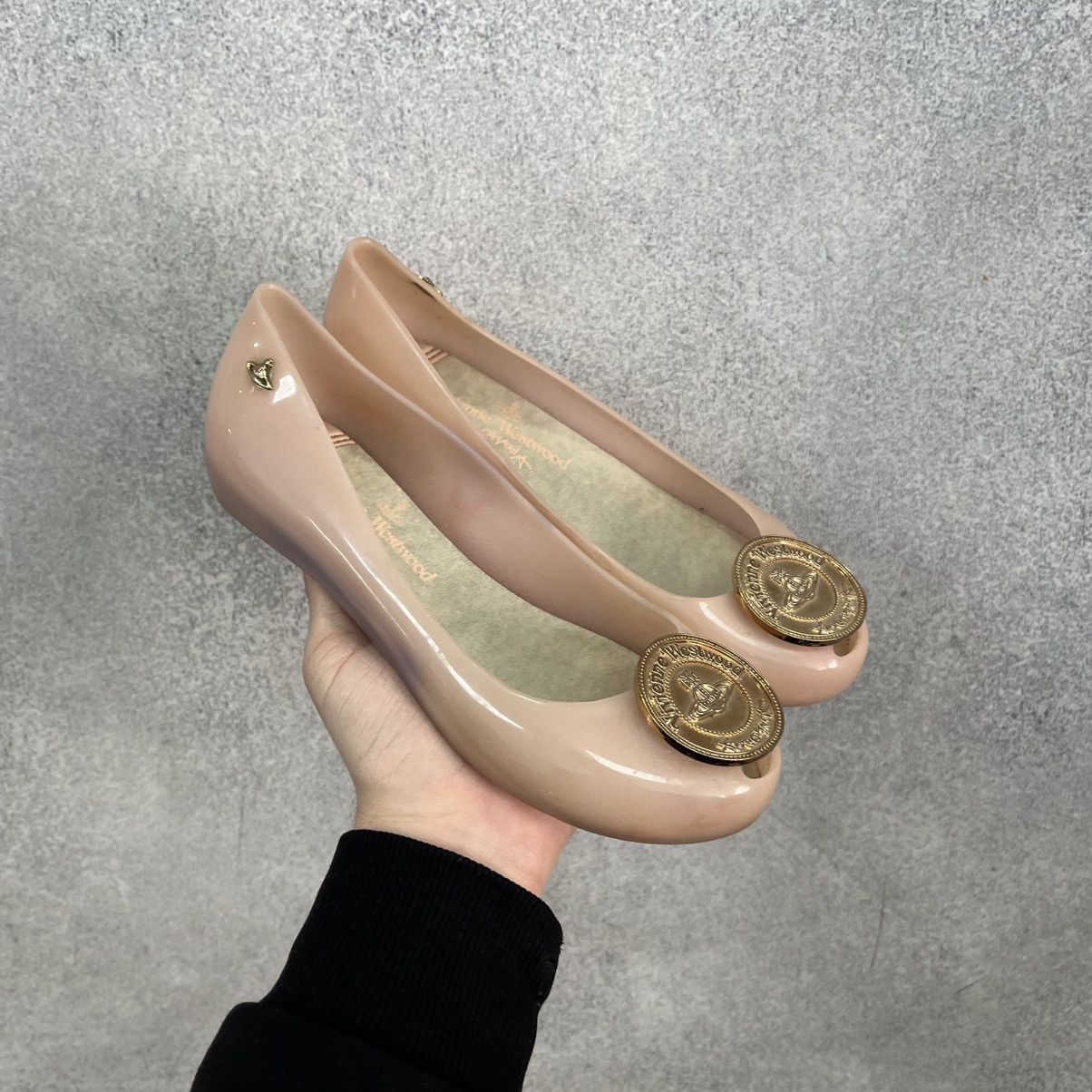 Vivienne Westwood Vivienne Westwood Melisa Anglomania Balet Orb Flats Size US 7 / IT 37 - 1 Thumbnail