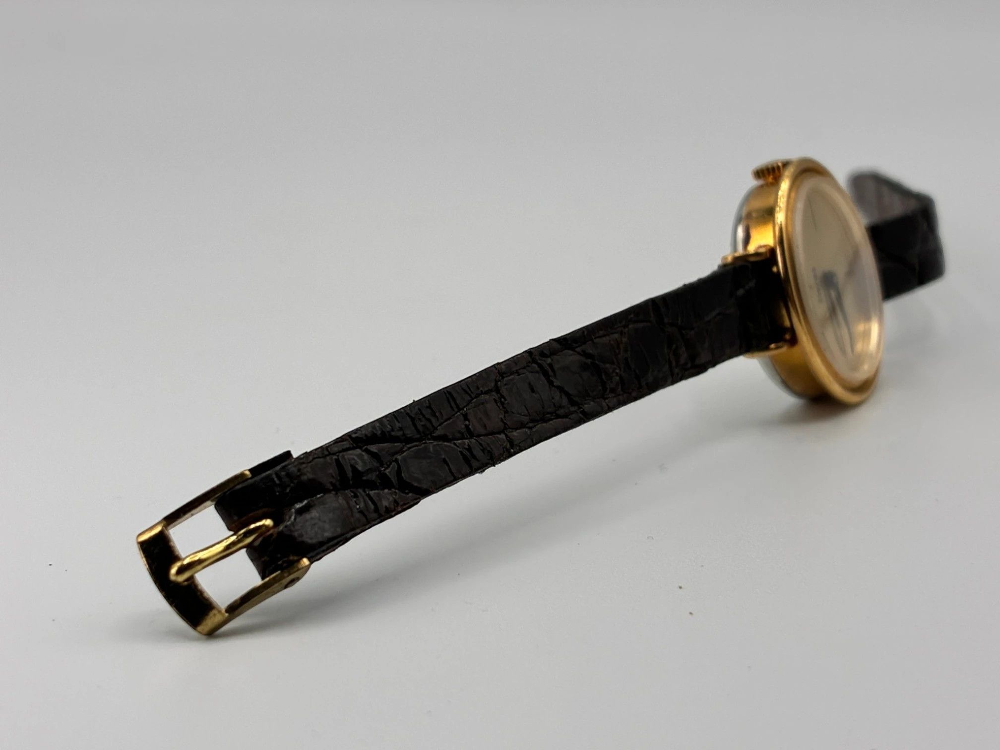 Other Florès Vintage Minimalist Gold Tone Ladies Cocktail Watch Size ONE SIZE - 3 Thumbnail