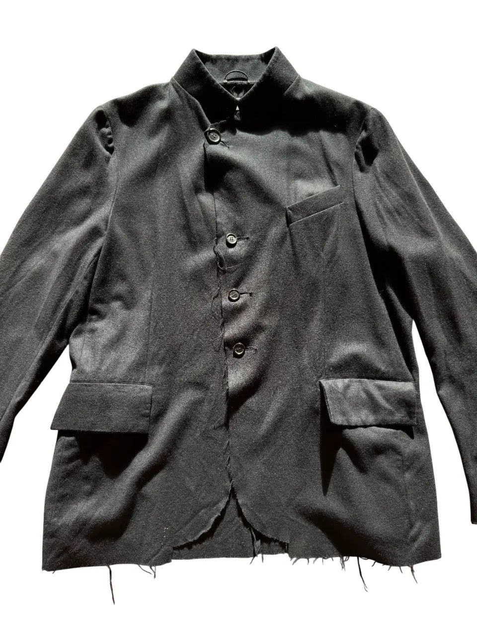 Elena Dawson Black Wool Jacket Size US L / EU 52-54 / 3 - 2 Thumbnail