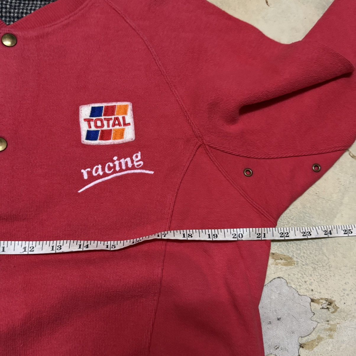 Vintage Vintagr Total Lubricants Racing Varsity Jacket Size US M / EU 48-50 / 2 - 8 Thumbnail