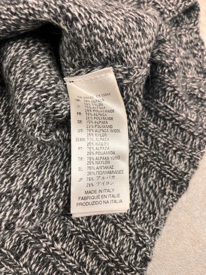 Diesel 2000s Diesel Destroyed Grey Wool Sweater Size US M / EU 48-50 / 2 - 9 Thumbnail