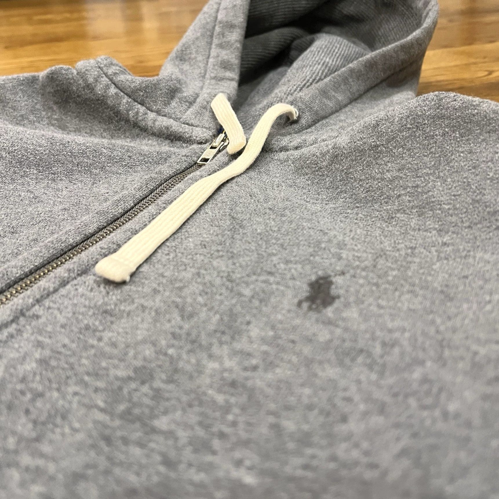 Polo Ralph Lauren Polo Ralph Lauren Hoodie Mens Size L Gray Full Zip Embroidered Pony Logo Size US L / EU 52-54 / 3 - 2 Thumbnail