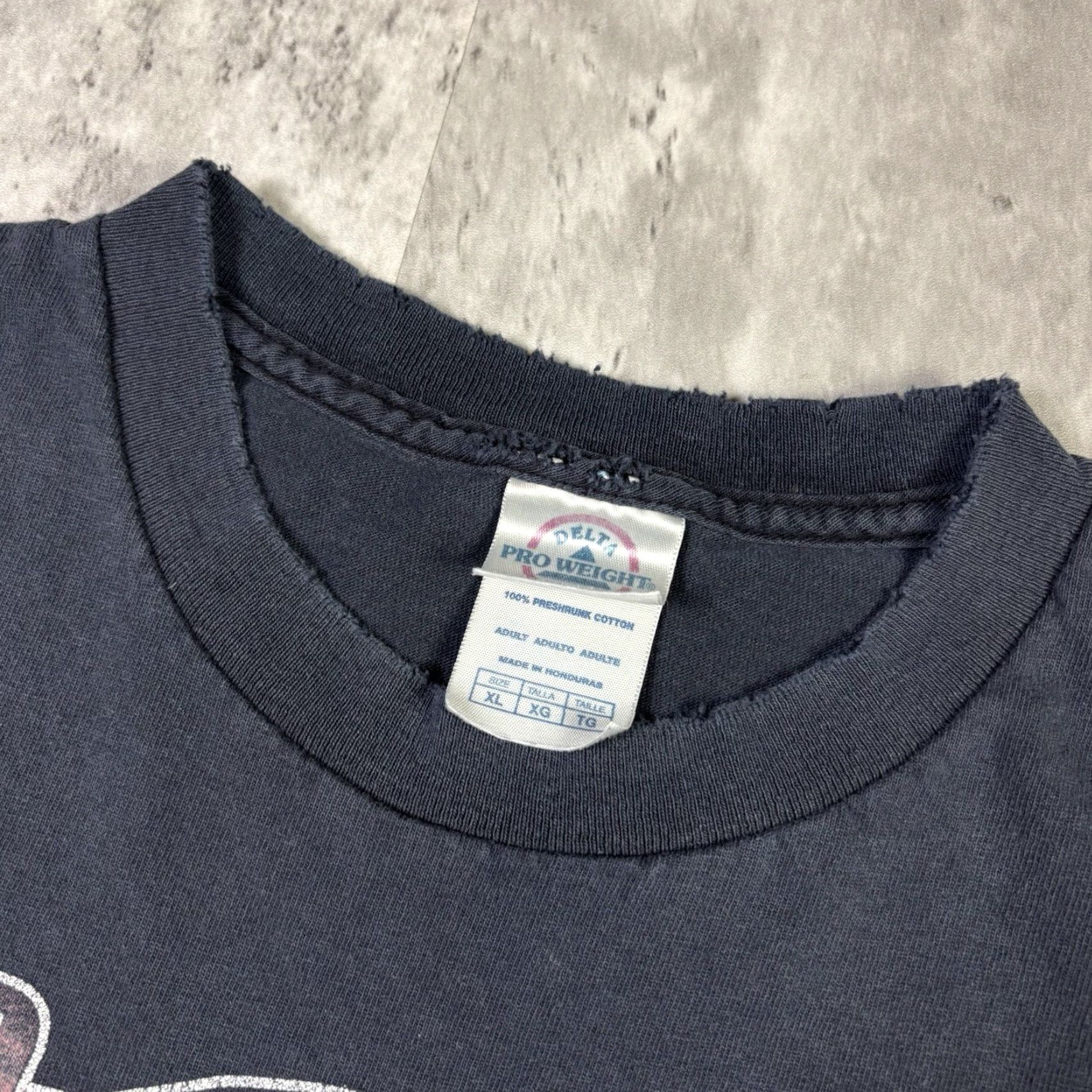 Delta VINTAGE Delta Y2K Dragonforce Band T Shirt XL Black Distressed Crew Neck Short Sleeve Graphic Print Men Size US XL / EU 56 / 4 - 5 Thumbnail