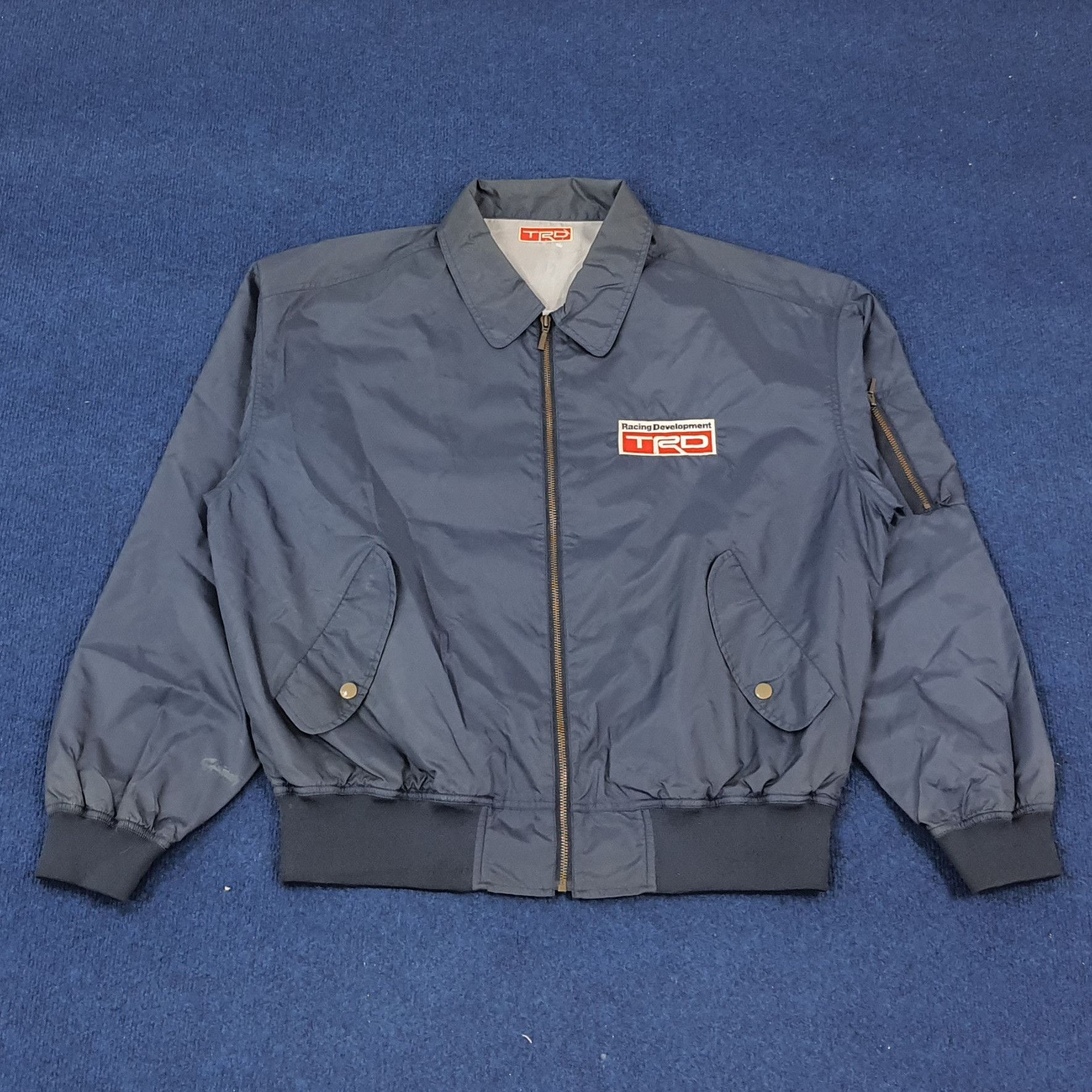 Japanese Brand × Vintage Vintage TRD Toyota Japan Motorsports Racing Jacket Size US XL / EU 56 / 4 - 3 Thumbnail
