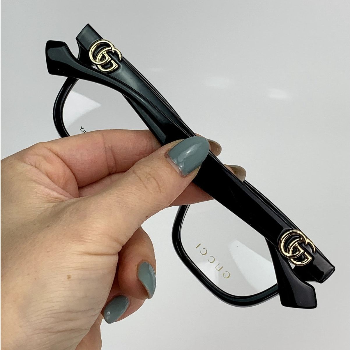 Gucci NEW Gucci Eyeglasses GG1536O 001 Black Transparent Women Size ONE SIZE - 8 Thumbnail