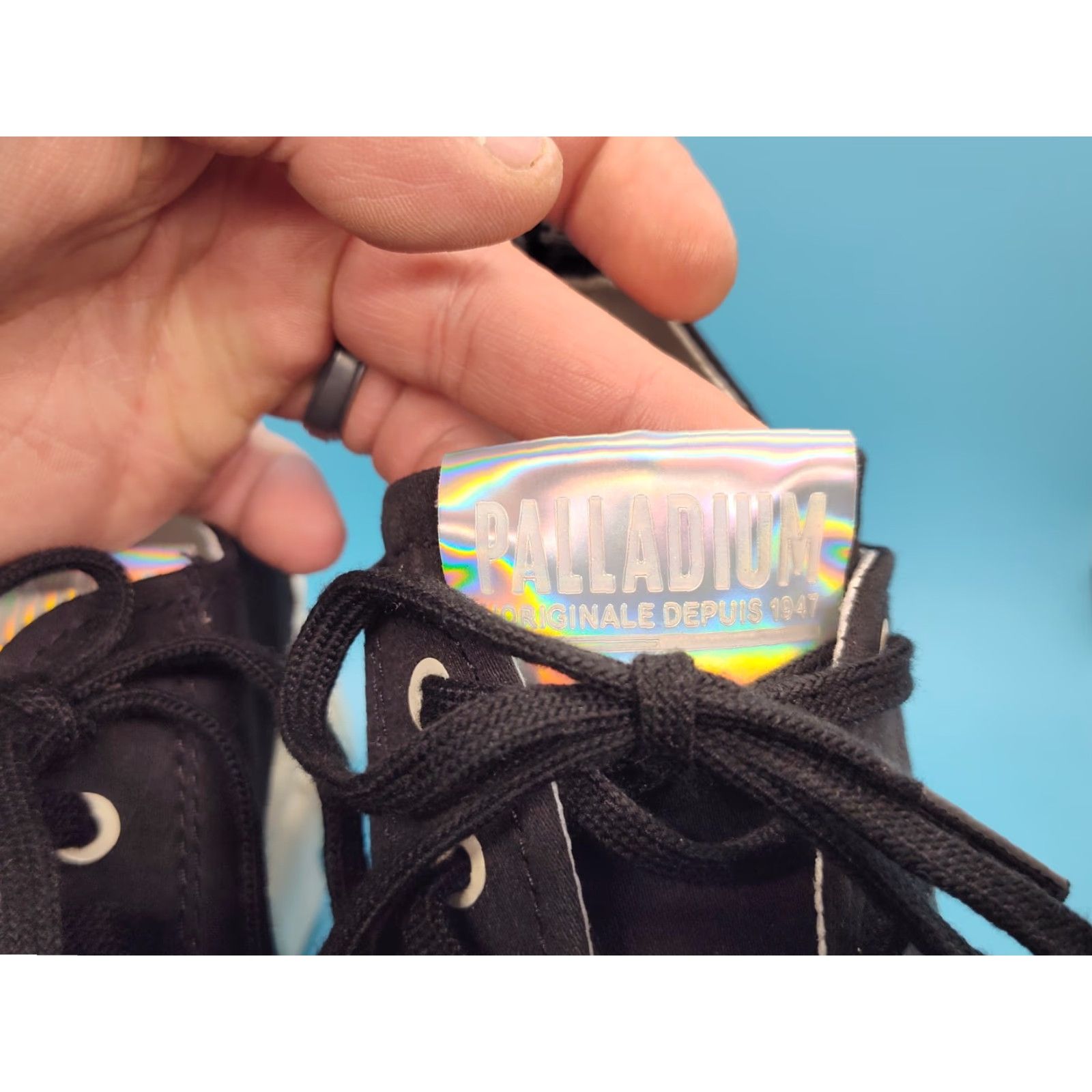 Palladium VINTAGE Palladium Women's Platform Boots Casual/Party Black/Marshmallow 8 US Size US 6 / IT 36 - 5 Thumbnail