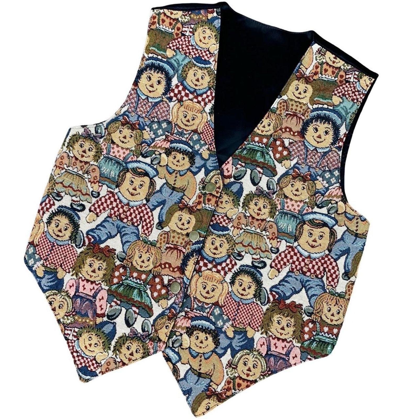 Vintage Vintage 90s coquette style vest Size L / US 10 / IT 46 - 1 Thumbnail