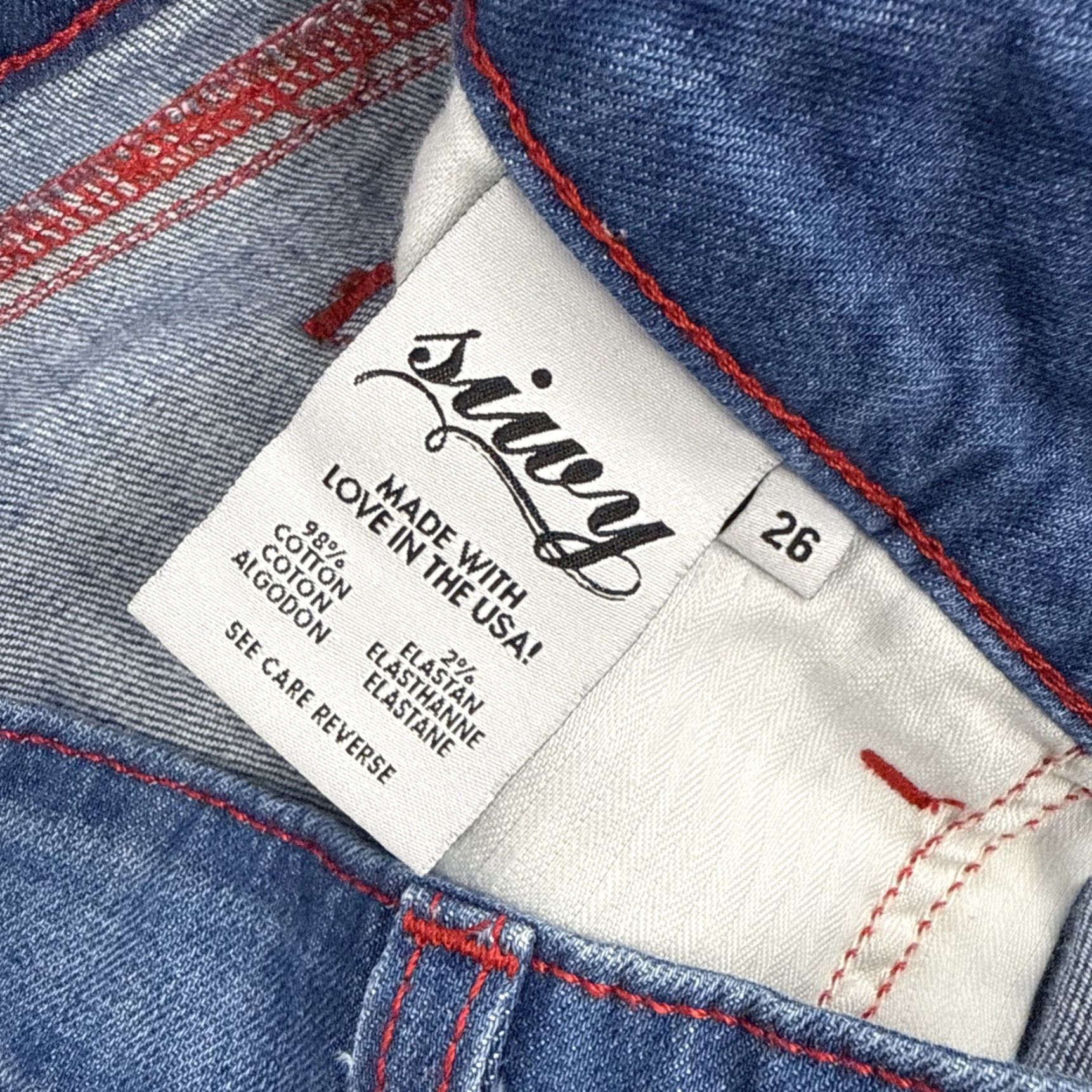 CAMILLA **Siwy Denim Low Rise Blue Cut-Off Jean Shorts Size 26** User: **Siwy Denim Low Rise Blue Cut-Off Jean Shorts Size 26** Size 26" / US 2 / IT 38 - 2 Thumbnail