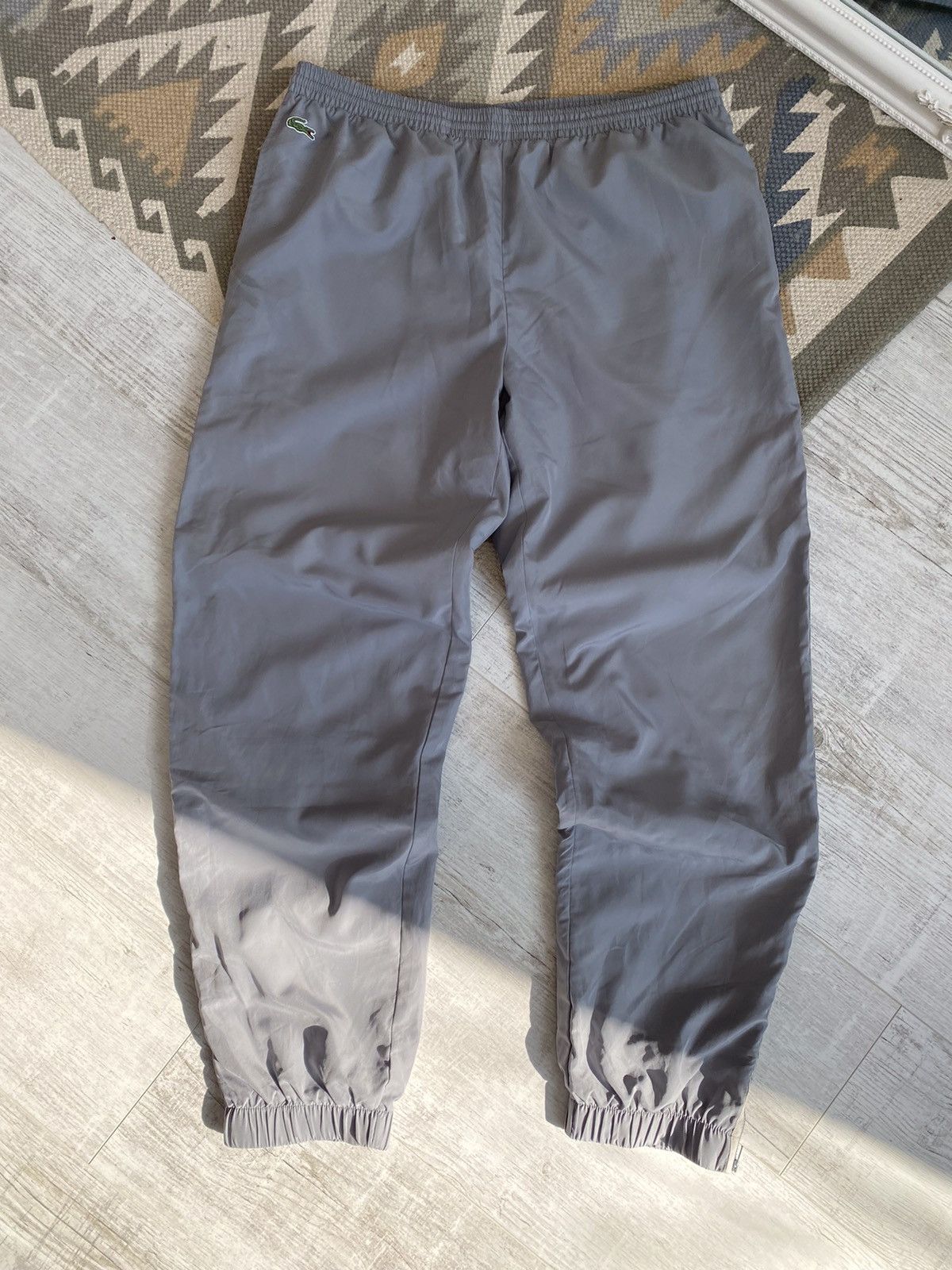 Lacoste Vtg Lacoste Live Wide Y2k Joggers Sweatpants Size US 34 / EU 50 - 2 Thumbnail