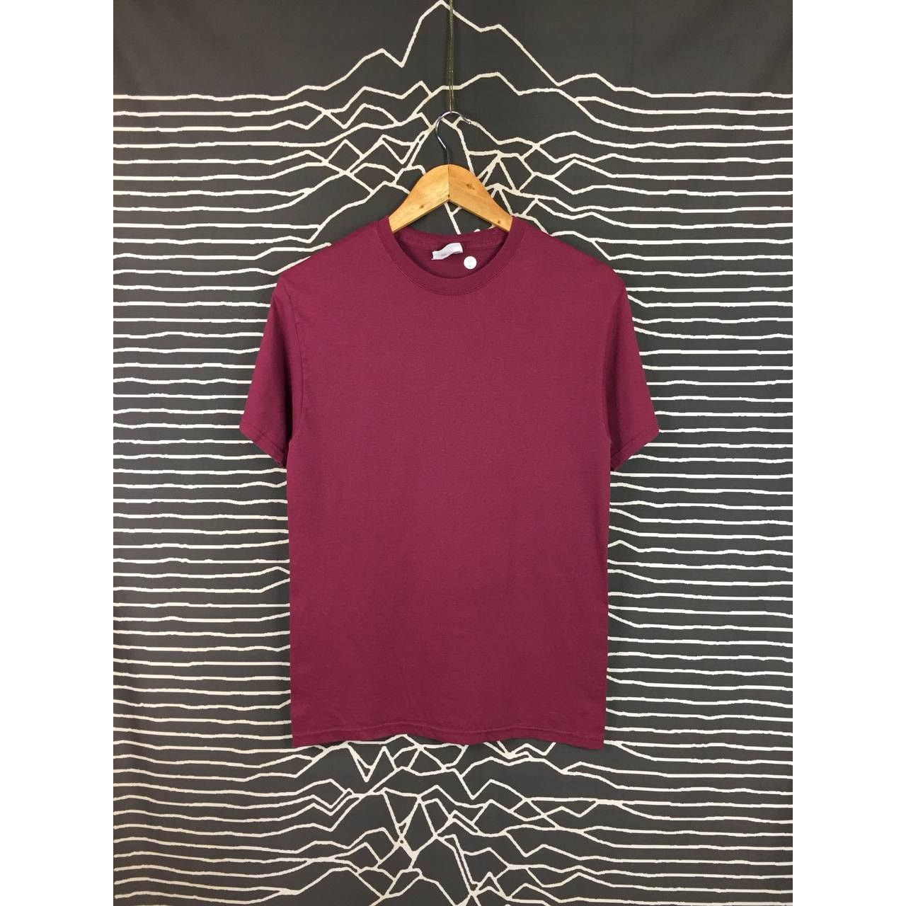 Hanes × Vintage Vtg Hanes Heavyeweight 50/50 Plain Casual Essentials Tee Size US S / EU 44-46 / 1 - 2 Thumbnail
