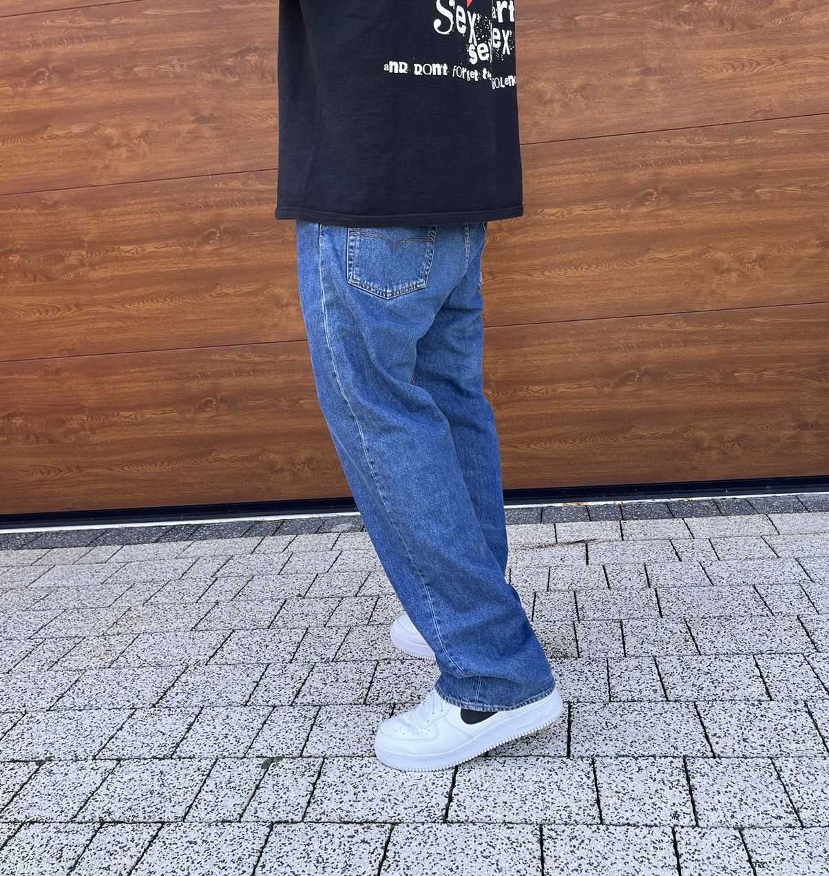 Diesel × Vintage Diesel Vintage Straight Jeans Basic Blue Denim Size US 34 / EU 50 - 3 Thumbnail