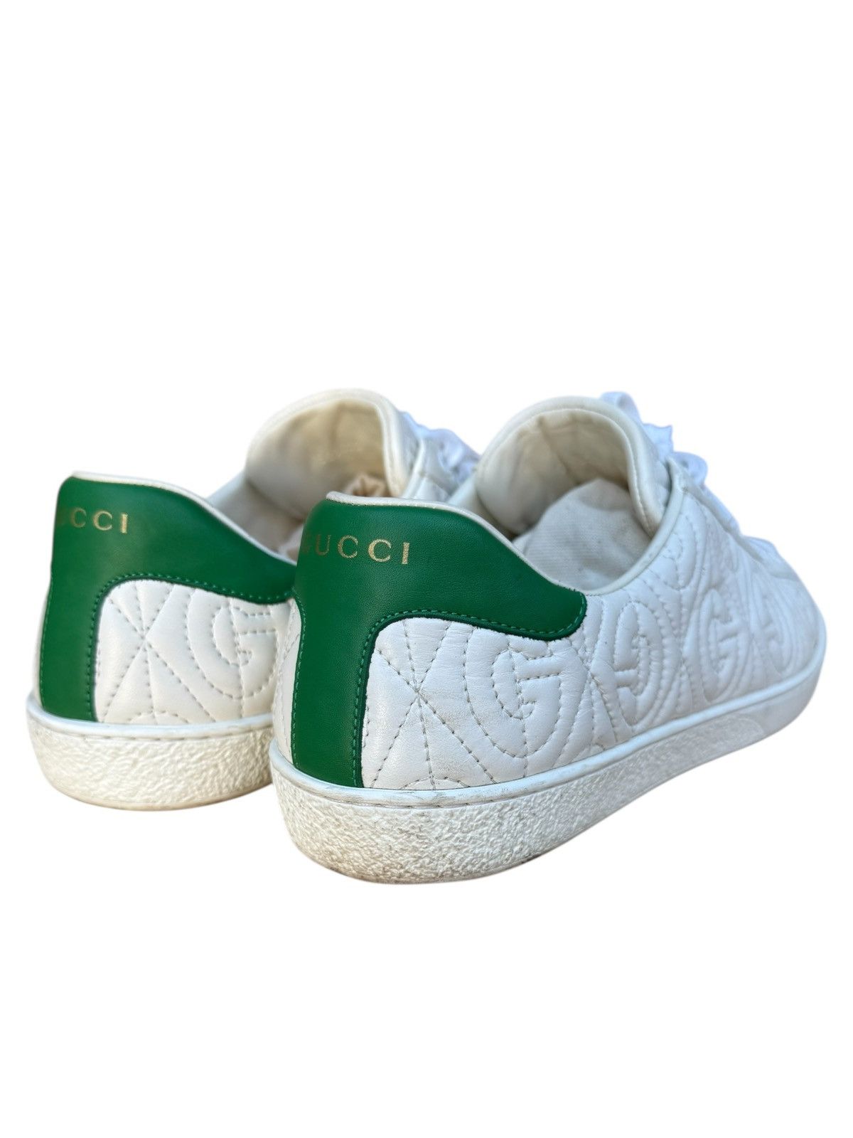 Gucci Gucci embroidered ace sneakers Size US 10.5 / EU 43-44 - 5 Thumbnail