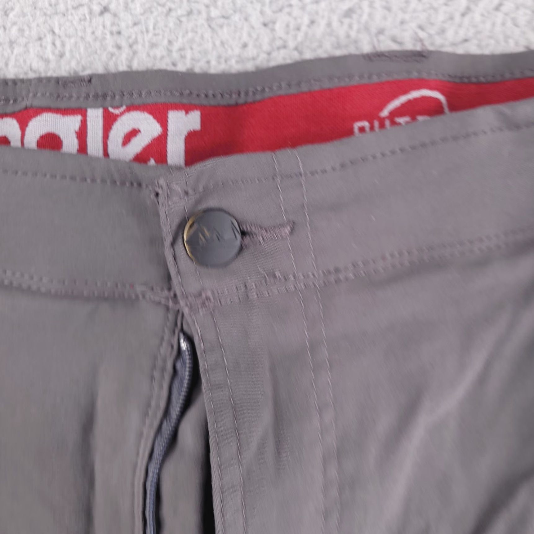 Wrangler VINTAGE? (No) Wrangler Pants Mens 38x29 Gray Cargo Nylon Stretch Outdoor Hike Walk Straight Size US 38 / EU 54 - 4 Thumbnail