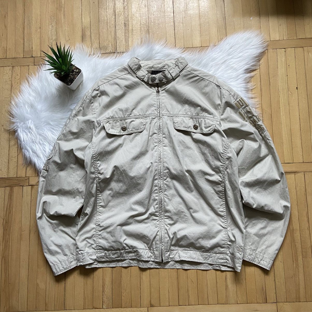 Quiksilver 📌 Vintage Quiksilver Utility Jacket Y2K Military Workwear Size US L / EU 52-54 / 3 - 1 Thumbnail