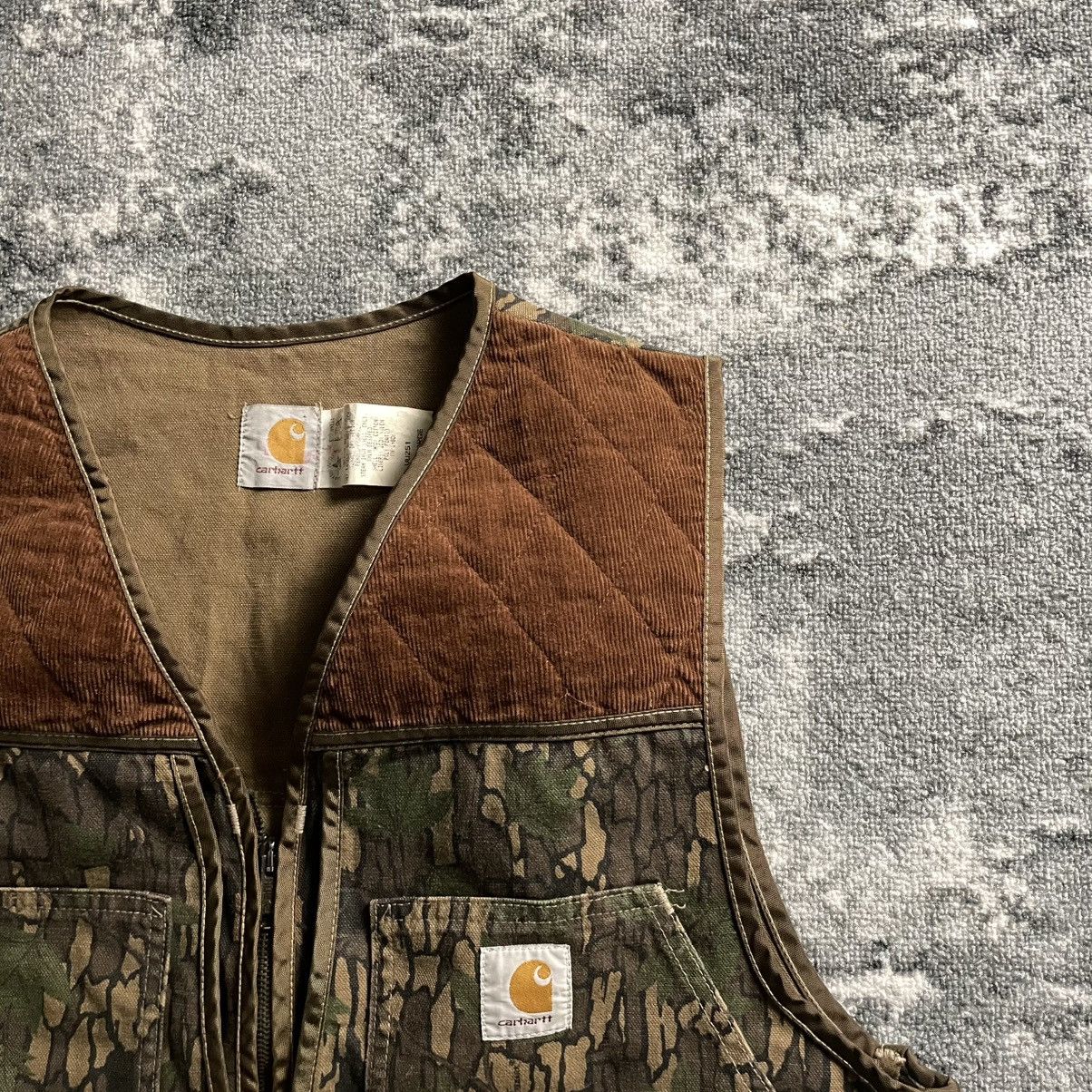 Carhartt Carhartt Vintage 90s USA Real Tree Camo Hunter Ves Size US L / EU 52-54 / 3 - 3 Thumbnail