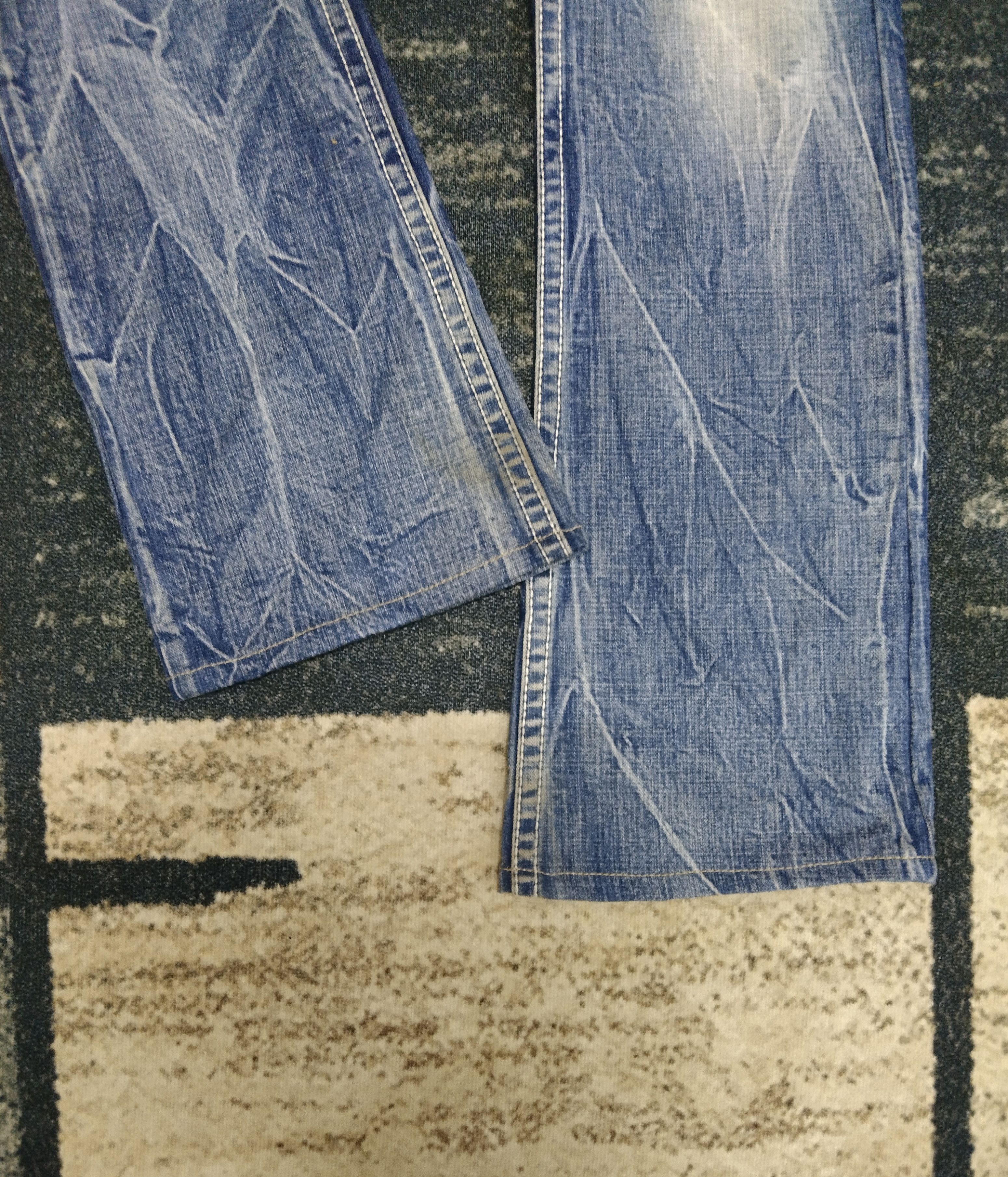 Japanese Brand FLARE SICK PURE PERADISE DENIM PANTS Size US 29 - 6 Thumbnail
