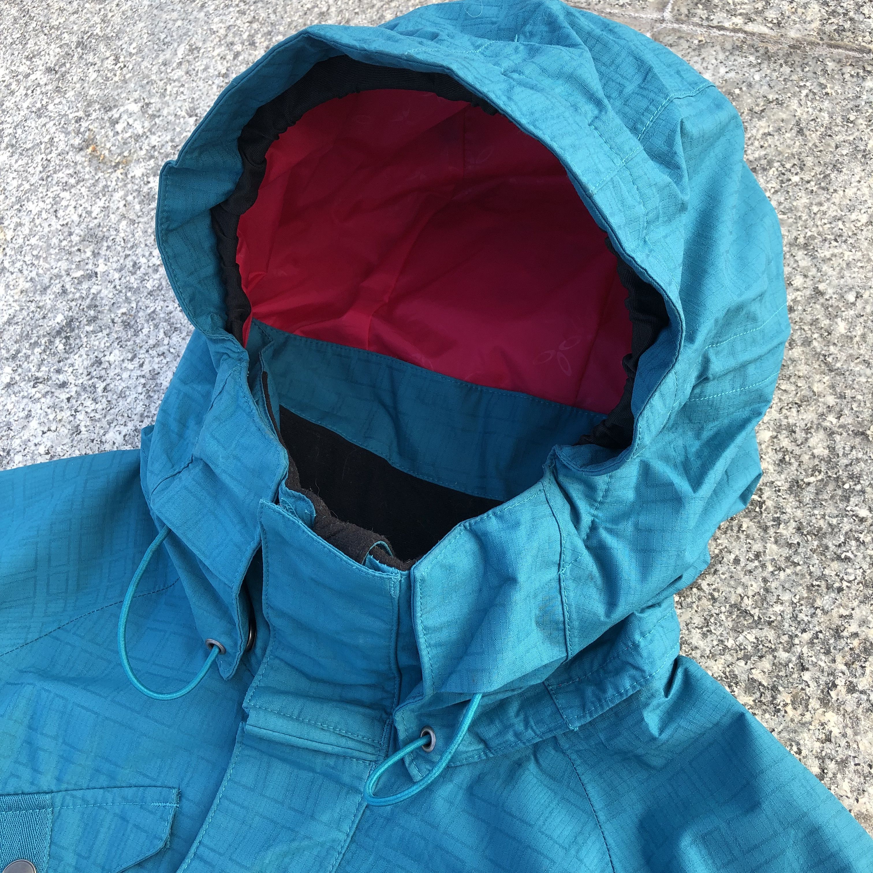 Oakley 00s Oakley Technical Ski Jacket Teal Blue Magnetic Closure Size US XS / EU 42 / 0 - 5 Thumbnail