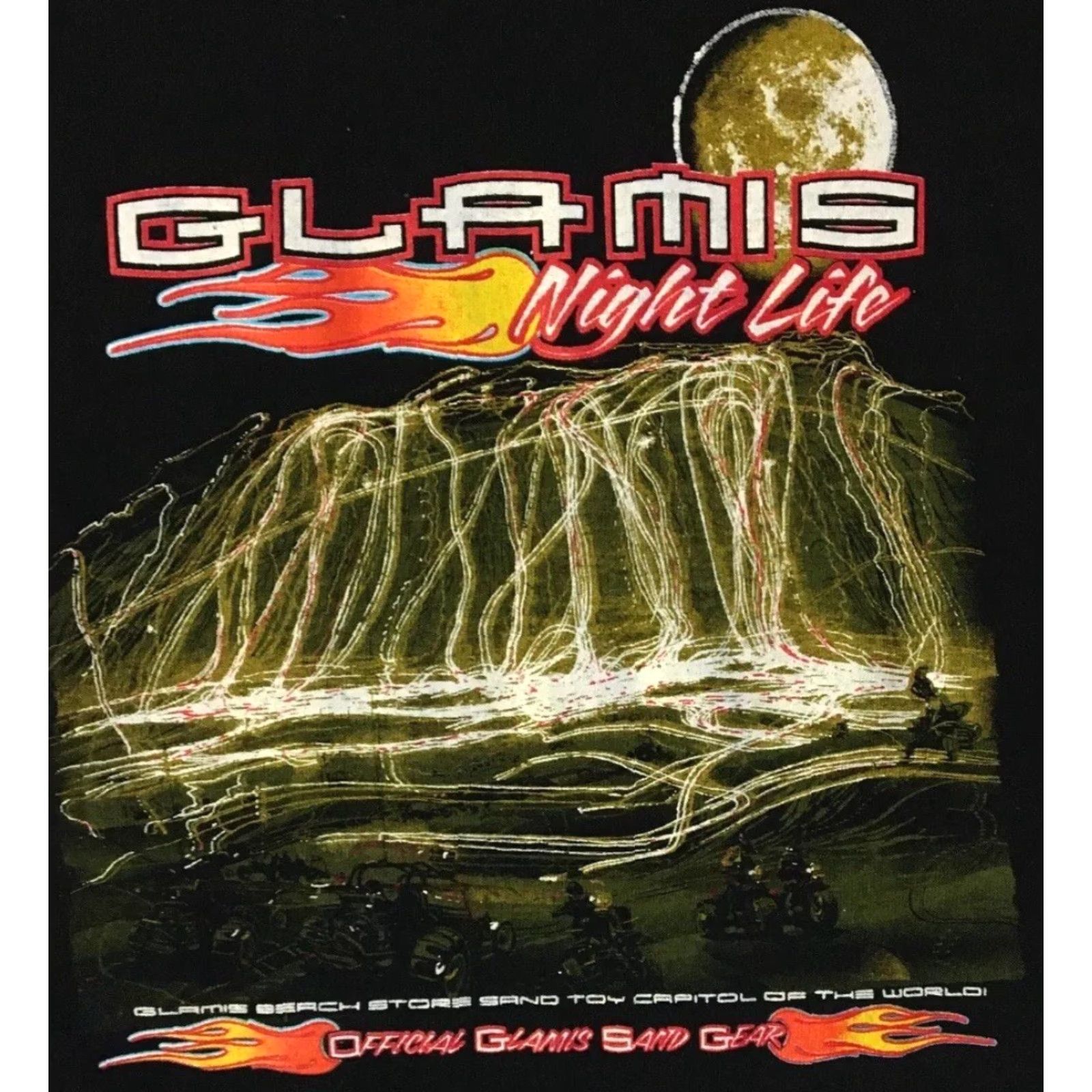 JNCO Vtg Glamis Faded Flame Shirt XS Grunge Biker Punk Fire Skate Racing Y2K 90s Jnco Size US XS / EU 42 / 0 - 3 Thumbnail