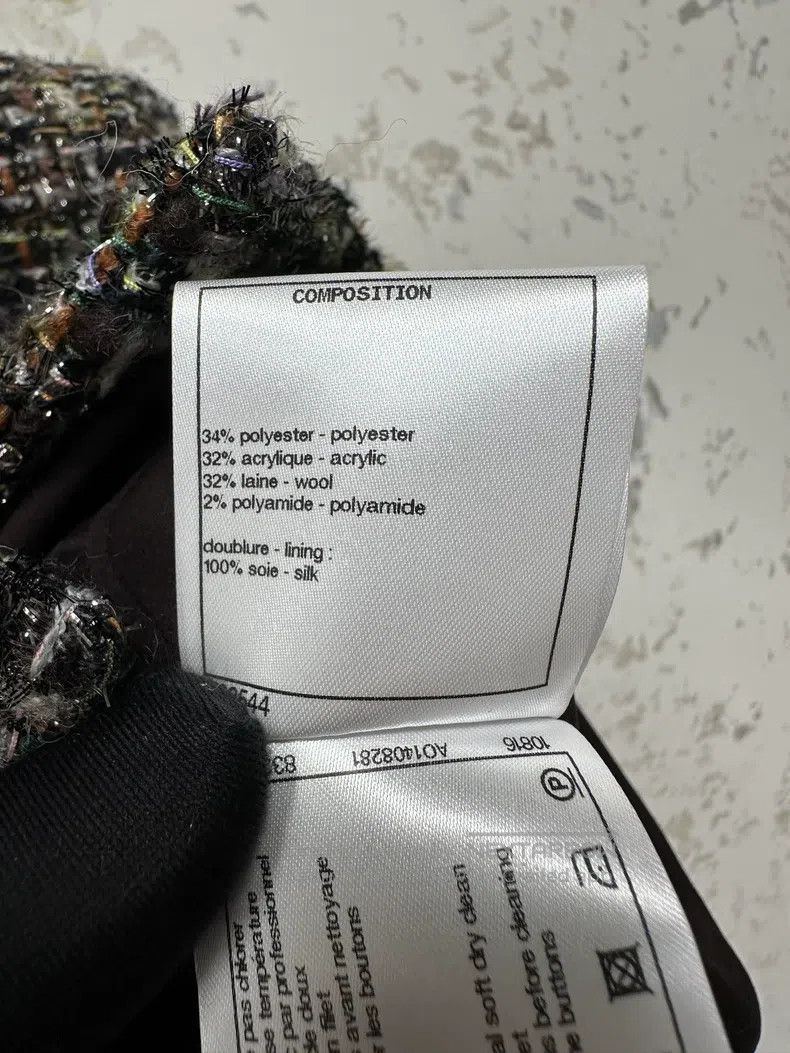 Chanel Chanel Forest Series Tweed Coat Size XS / US 0-2 / IT 36-38 - 5 Thumbnail