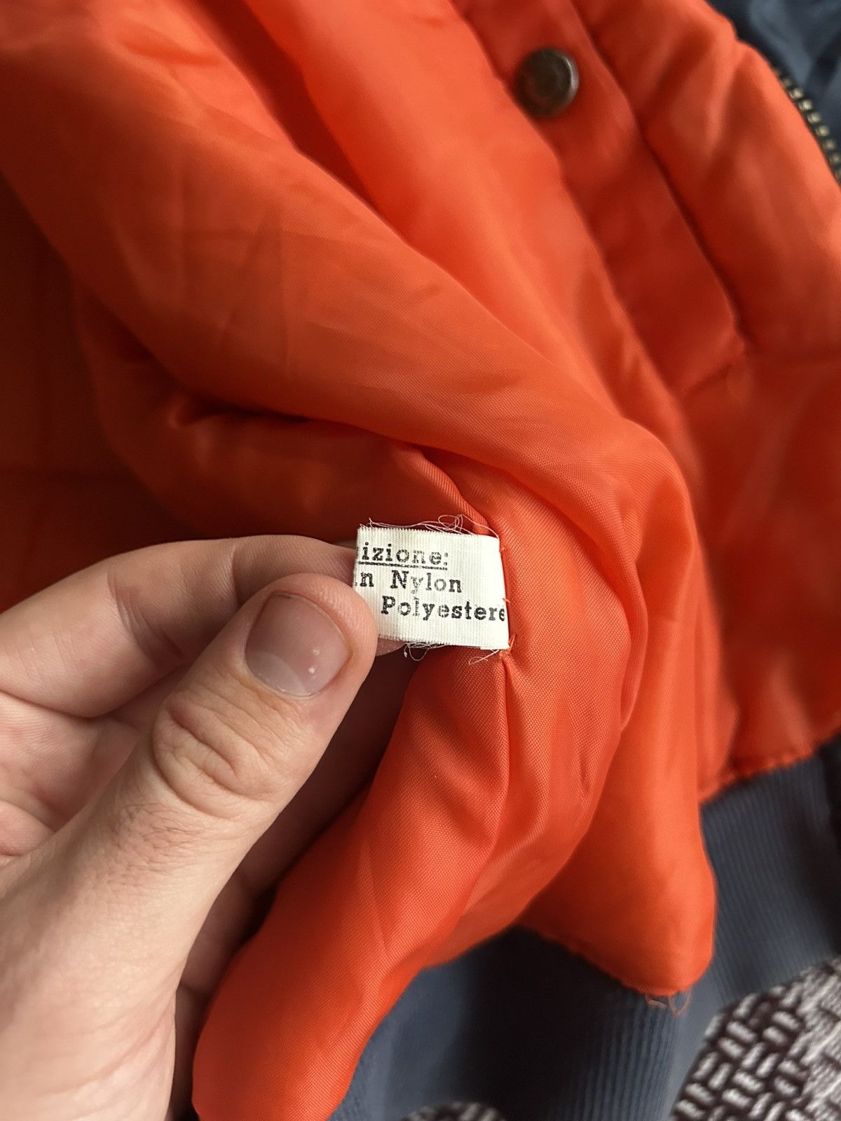 Vintage Vintage Thrashed Bomber Jacket MA Thrashed Streetwear Sz XL Size US XL / EU 56 / 4 - 11 Thumbnail