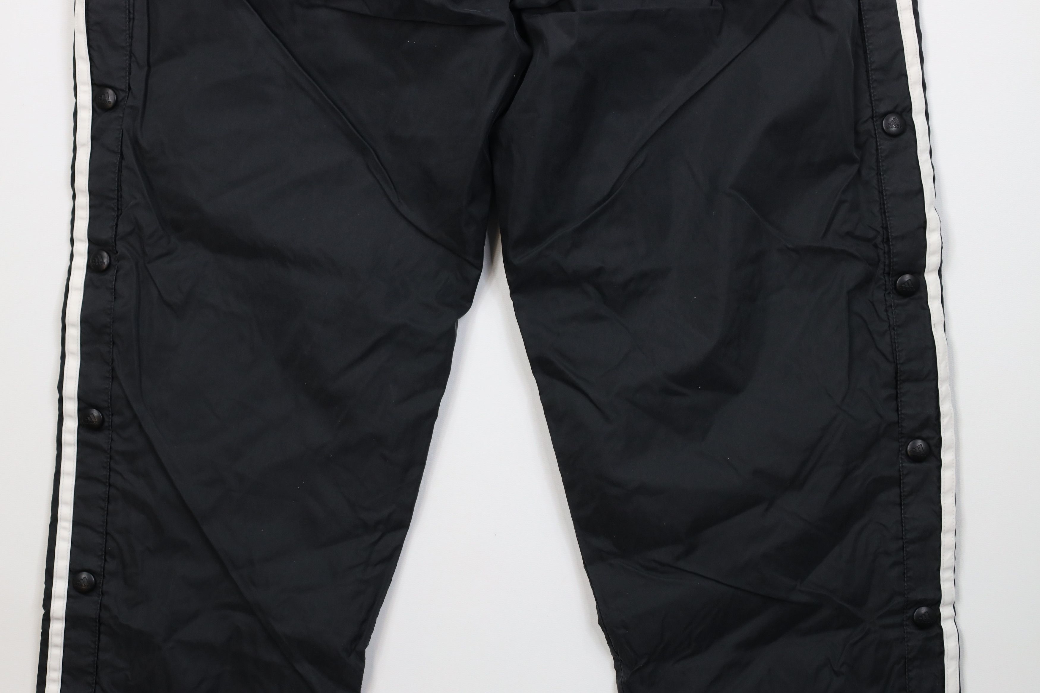 Adidas Vintage 90s Adidas Lined Wide Leg Tearaway Windbreaker Pants Size US 34 / EU 50 - 14 Thumbnail