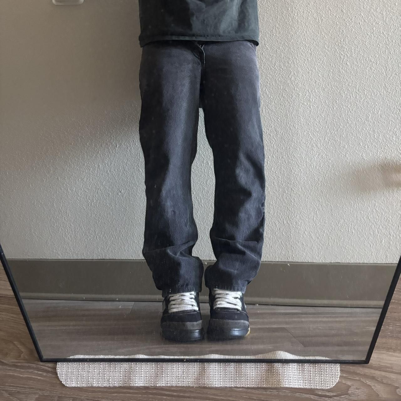 Japanese Brand Crazy Vintage Y2K/2000s Black Essential Denim Jeans! 28x27 Size US 28 / EU 44 - 1 Thumbnail