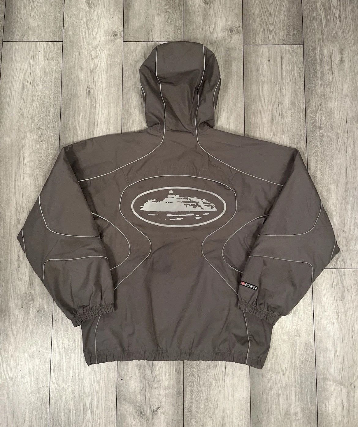 Nike x Corteiz NRG Gully Grey Track Jacket - Size S