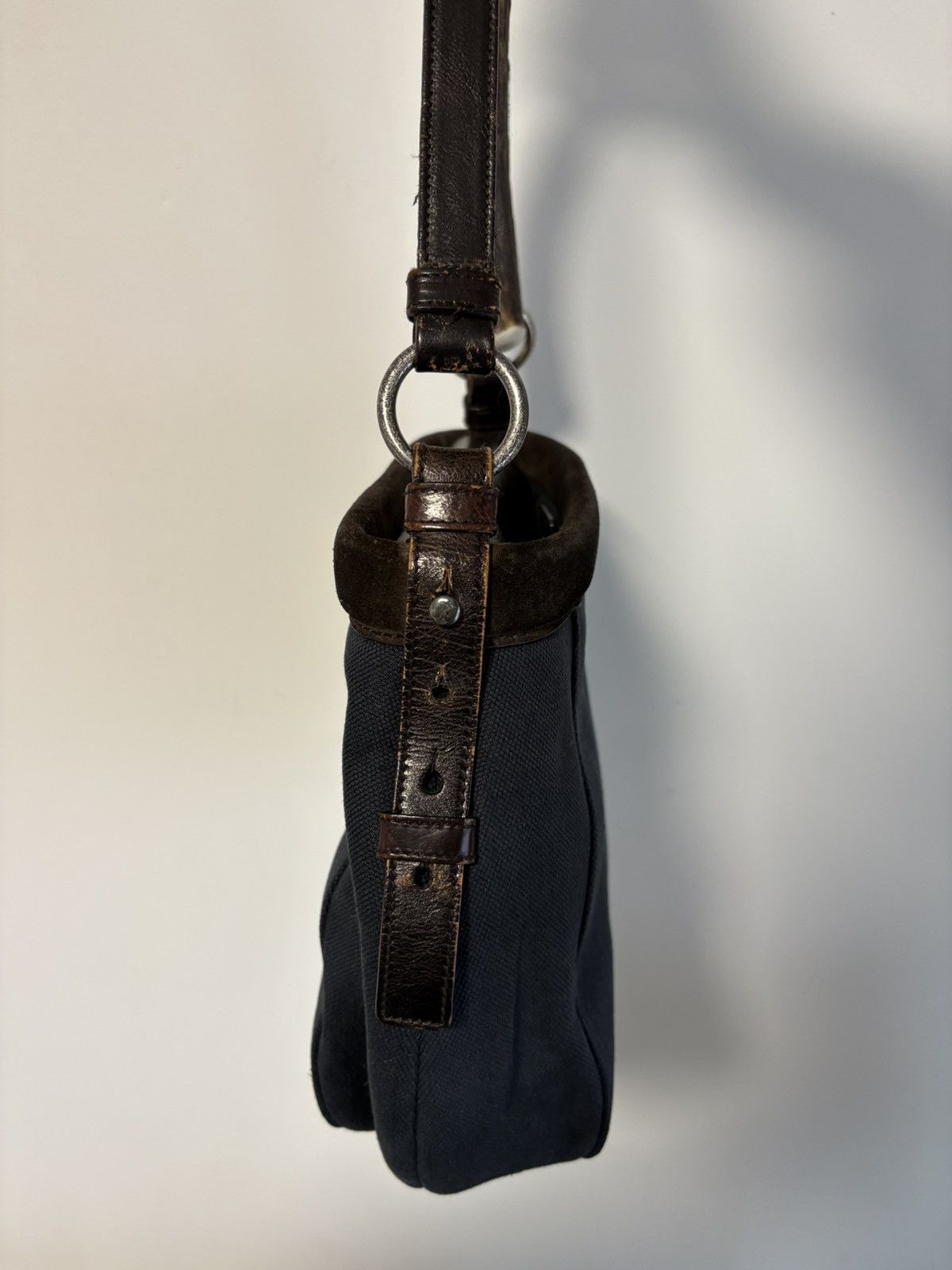 Yves Saint Laurent Yves Saint Laurent X Tom Ford Mombasa Canvas Shoulder Bag Size ONE SIZE - 4 Thumbnail