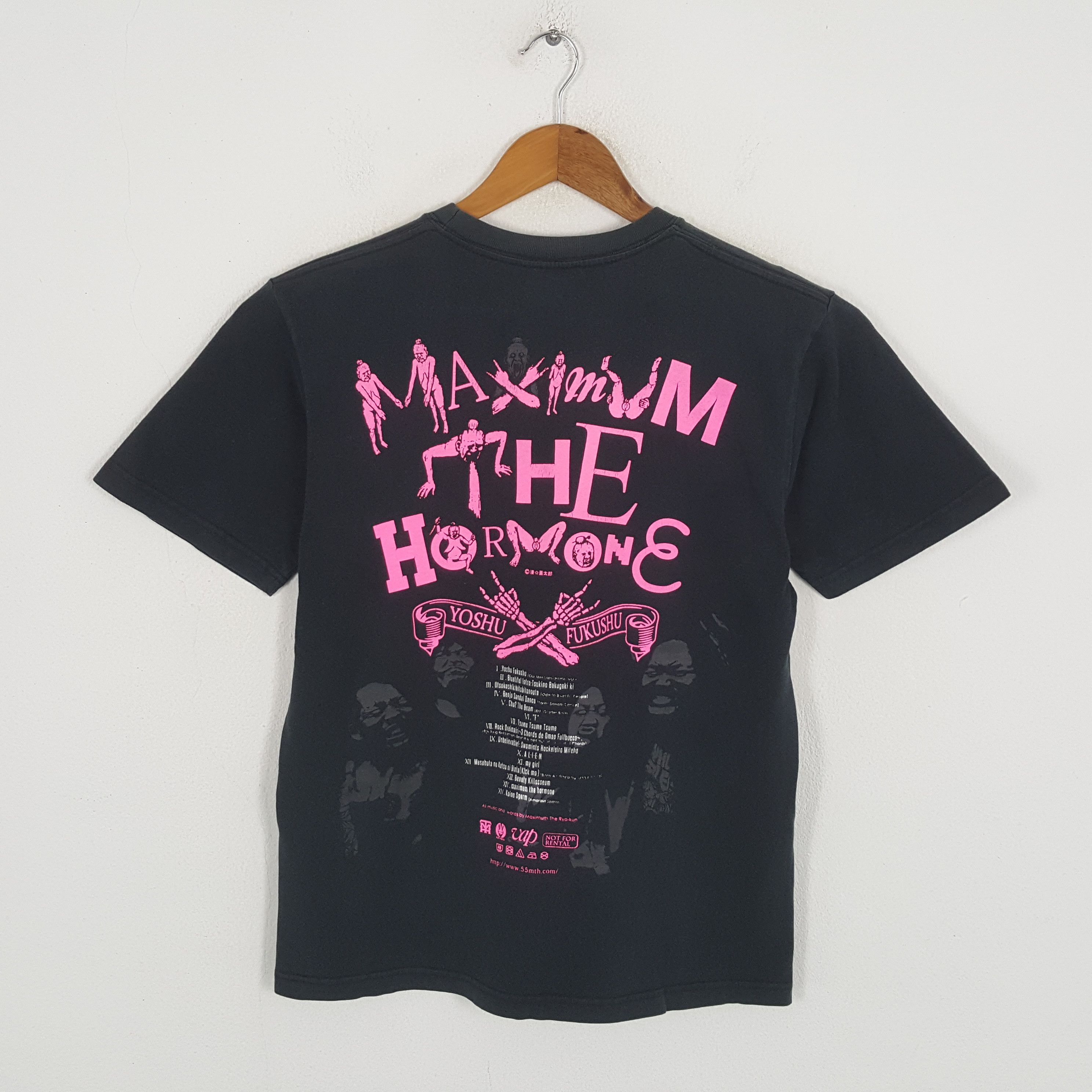 Band Tees × Vintage Vintage MAXIMUM THE HORMONE Japan Heavy Metal Band T-Shirt Size US M / EU 48-50 / 2 - 3 Thumbnail