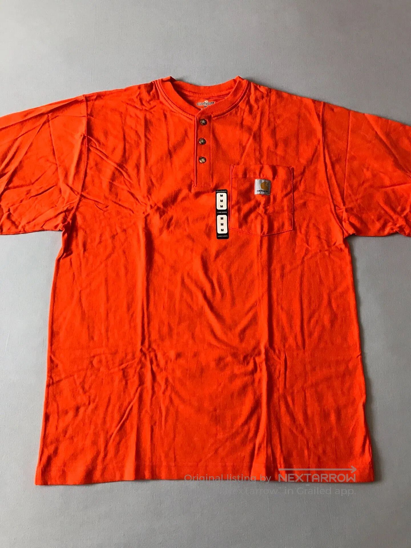 Carhartt Carhartt K128 Henley Long. Size US M / EU 48-50 / 2 - 3 Thumbnail