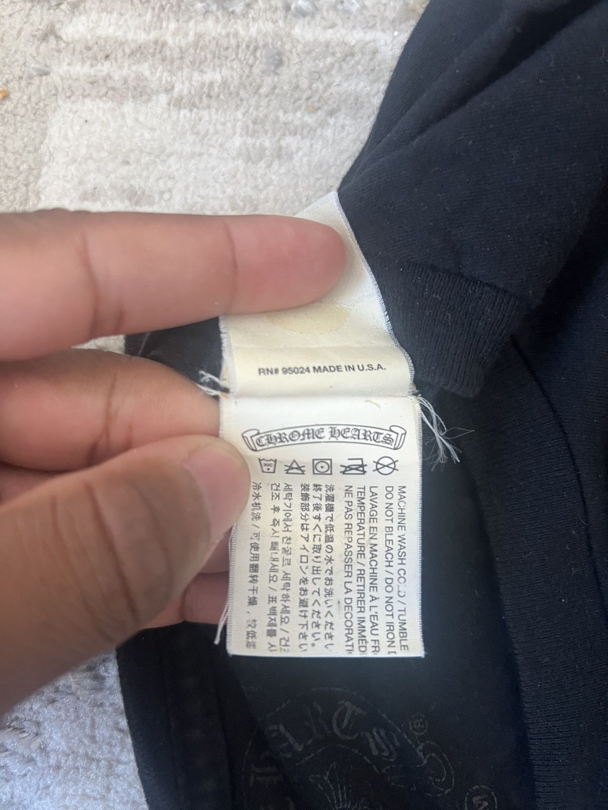 Chrome Hearts Chrome Hearts Foti Tee Size US M / EU 48-50 / 2 - 8 Thumbnail