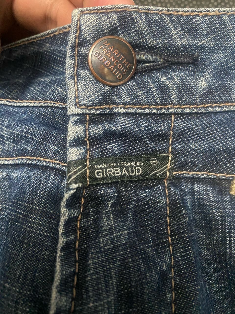 Marithe + Francois Girbaud 💥BEST OFFER 💥MARITHE FRANÇOIS GIRBOUD DISTRESSED DENIM Size 31" - 8 Thumbnail