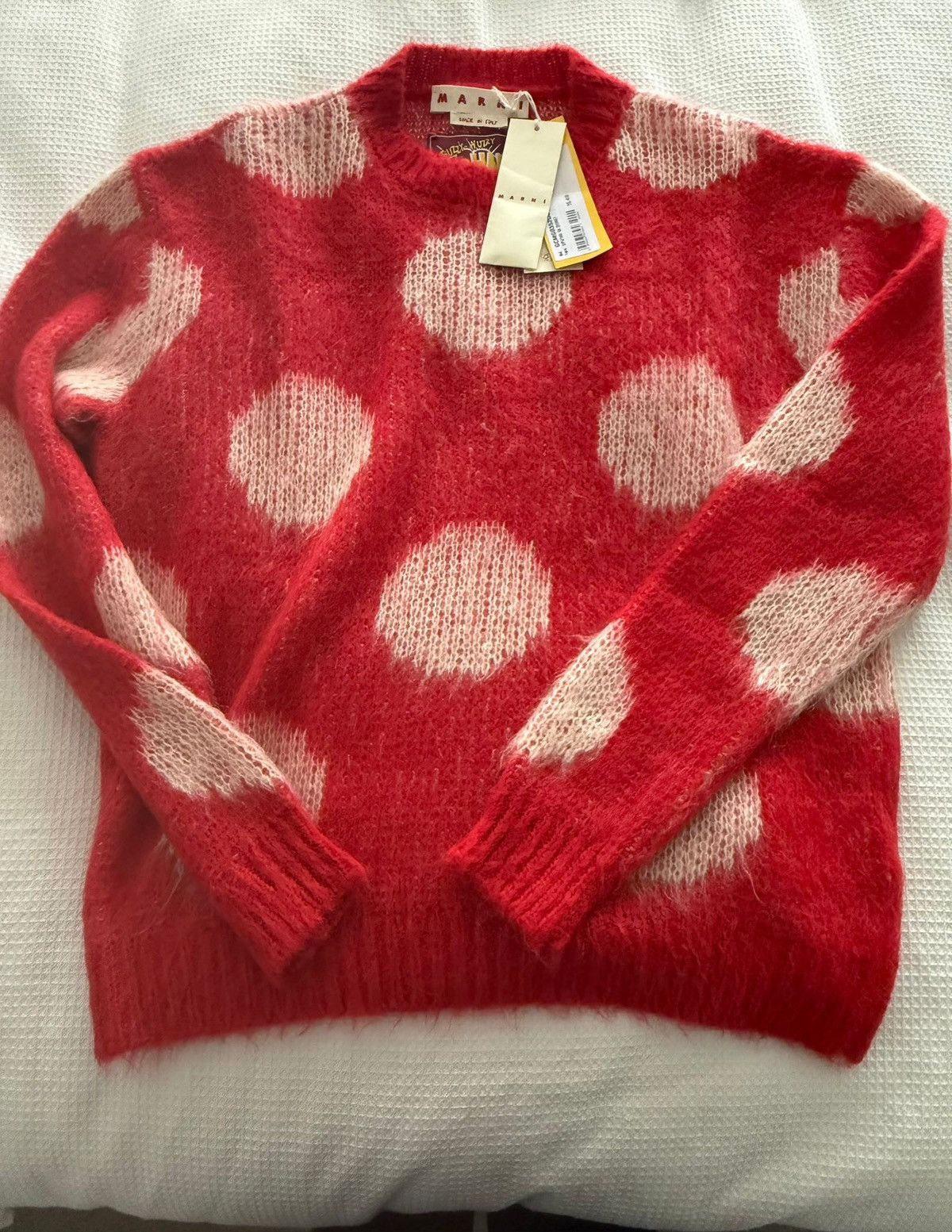 Marni Marni Polka Dot Intarsia Jumper Size US M / EU 48-50 / 2 - 9 Thumbnail