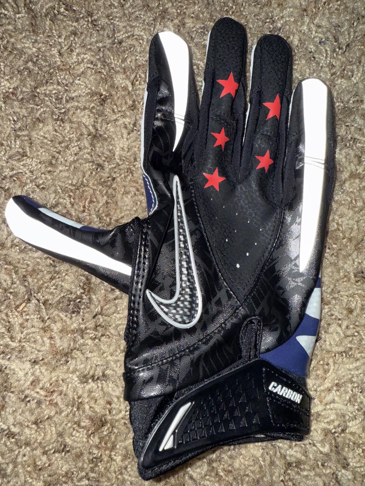 Nike Nike Men’s Oregon Ducks Support Our Troops Team Issue Gloves Size ONE SIZE - 11 Thumbnail