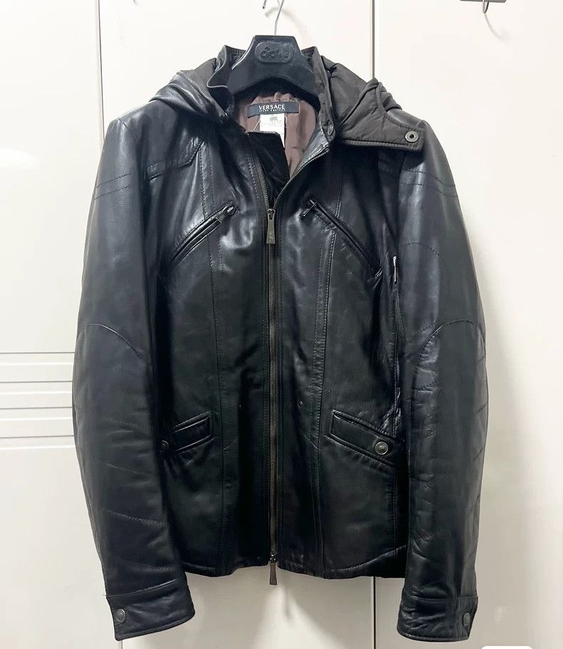Versace Versace Genuine padded all-genuine cowhide leather jacket Size US S / EU 44-46 / 1 - 5 Thumbnail