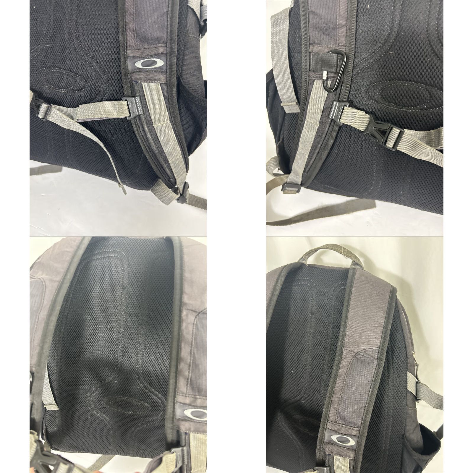 Oakley Oakley Status Backpack Men 18.5x14x6 Black Gray Chess Strap Nylon Padded Inner Pockets Bottle Pocket Adjustable Strap Outdoor School Sports Size ONE SIZE - 10 Thumbnail