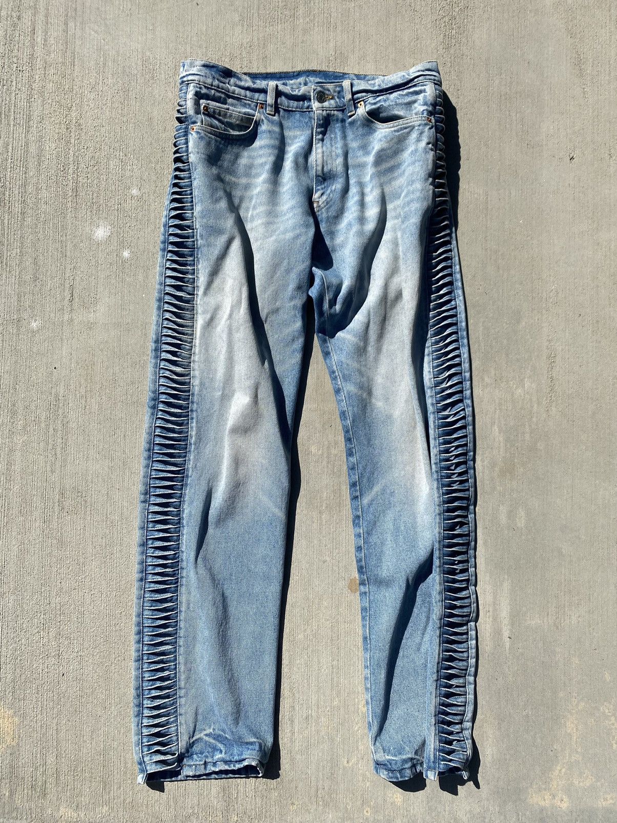 Martine Rose TWIST LOOP JEAN faded relaxed fitSize Medium 32