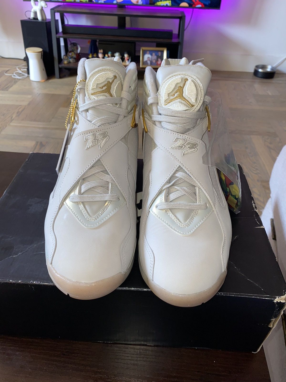Jordan Brand Air Jordan 8 Retro ‘Champagne’ (NWOB) Size US 9.5 / EU 42-43 - 1 Thumbnail