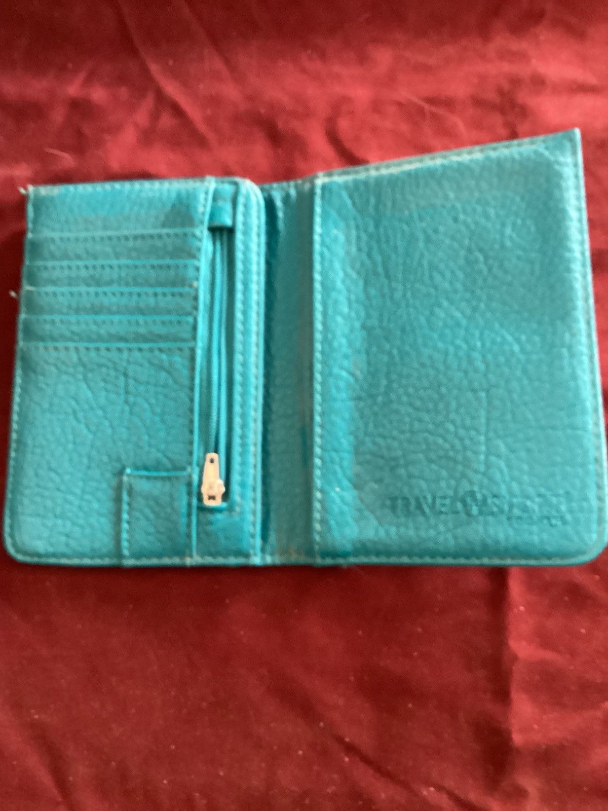 Other Ladies Turquoise Travel Smart by Conair Passport Wallet Size ONE SIZE - 2 Thumbnail